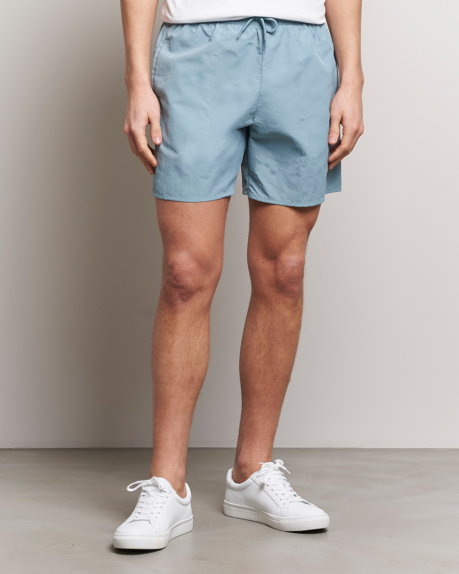 Men | Swimwear | Lyle & Scott | Plain Swimshorts Slate Blue