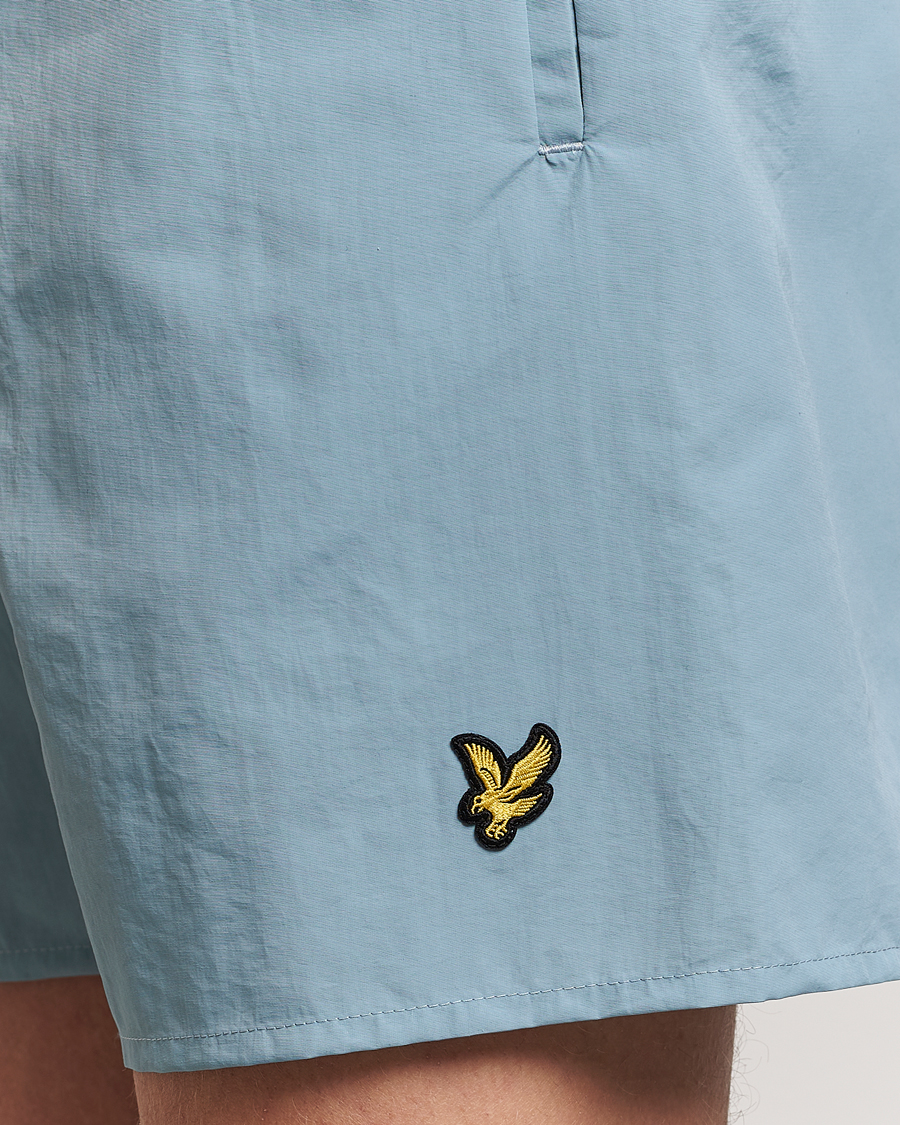 Men | Swimwear | Lyle & Scott | Plain Swimshorts Slate Blue