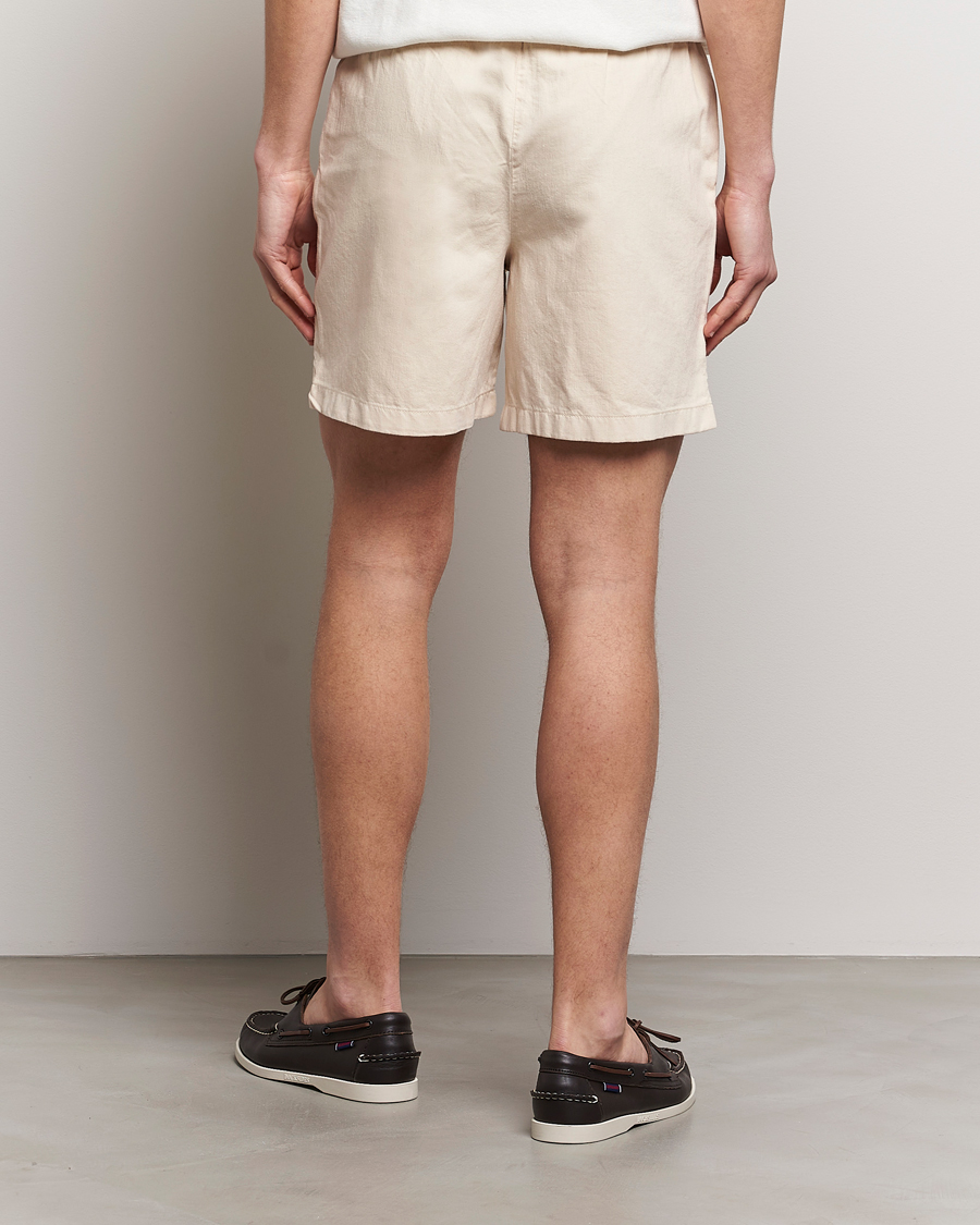 Men | Shorts | Lyle & Scott | Linen Drawstring Shorts Cove