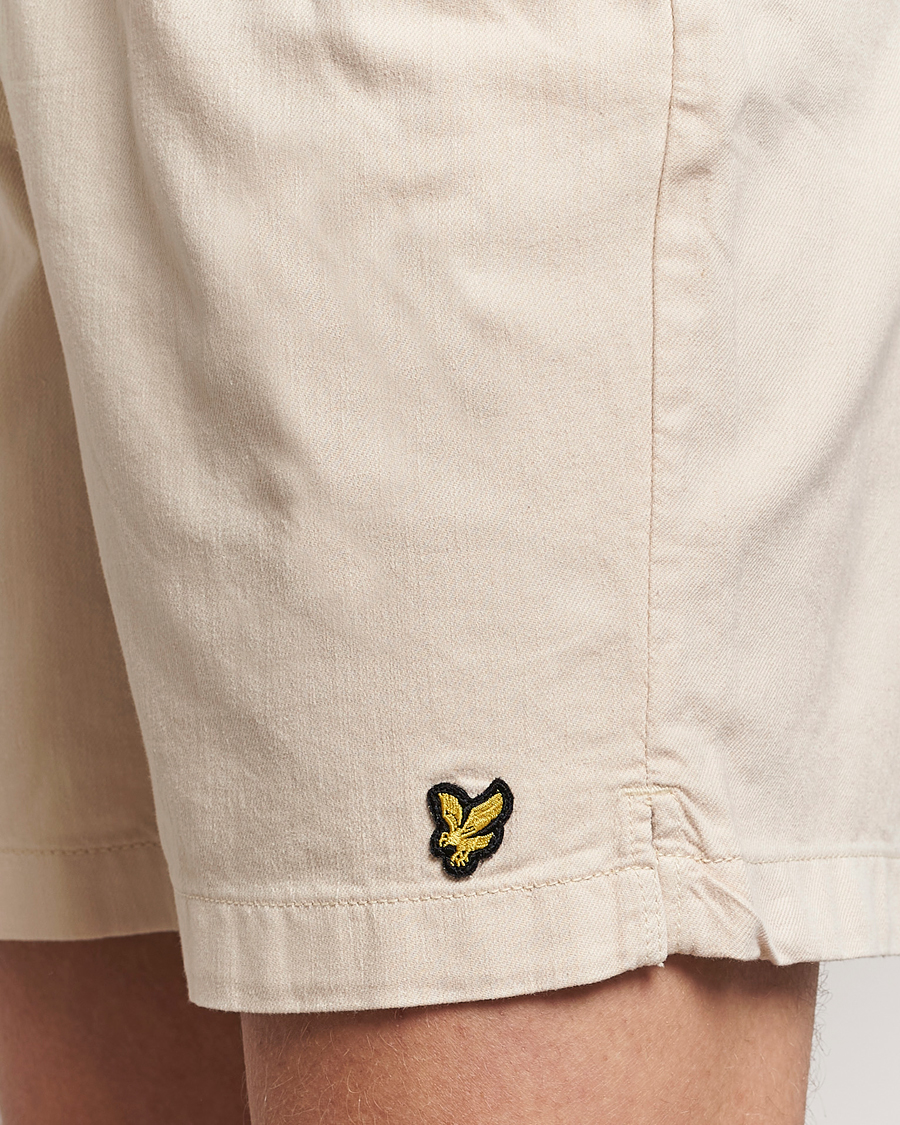 Men | Shorts | Lyle & Scott | Linen Drawstring Shorts Cove
