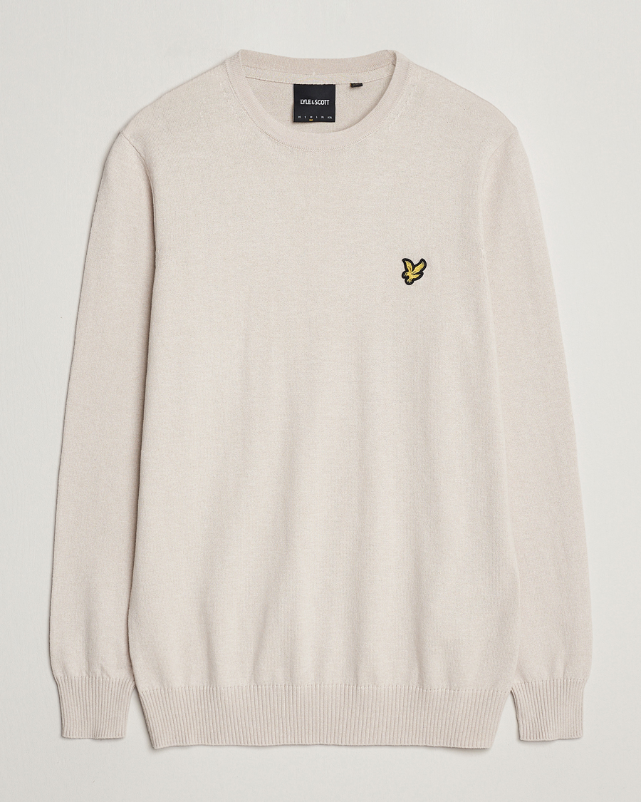 Men | Sweaters & Knitwear | Lyle & Scott | Cotton/Merino Knitted Crew Neck Cove