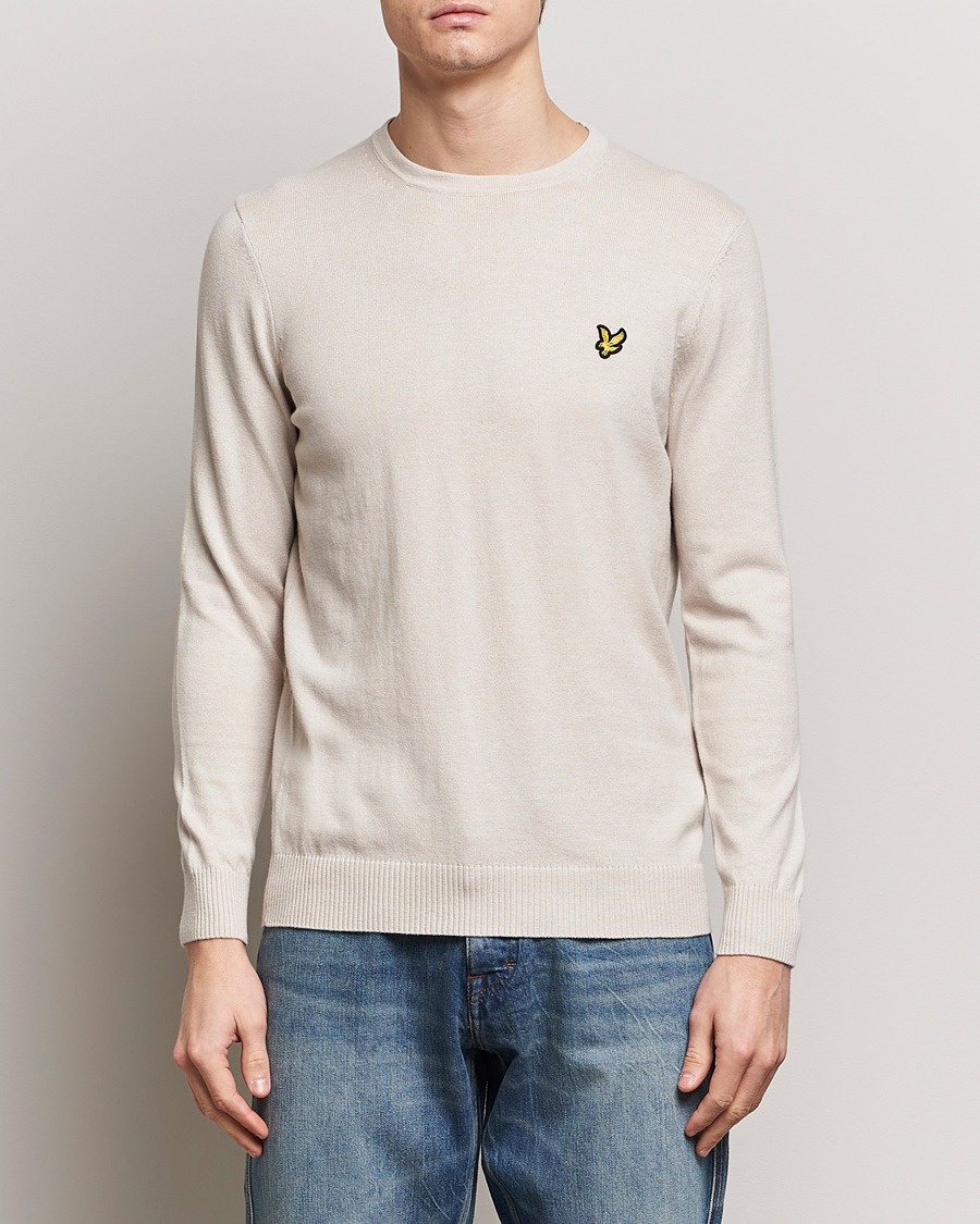 Men | Sweaters & Knitwear | Lyle & Scott | Cotton/Merino Knitted Crew Neck Cove