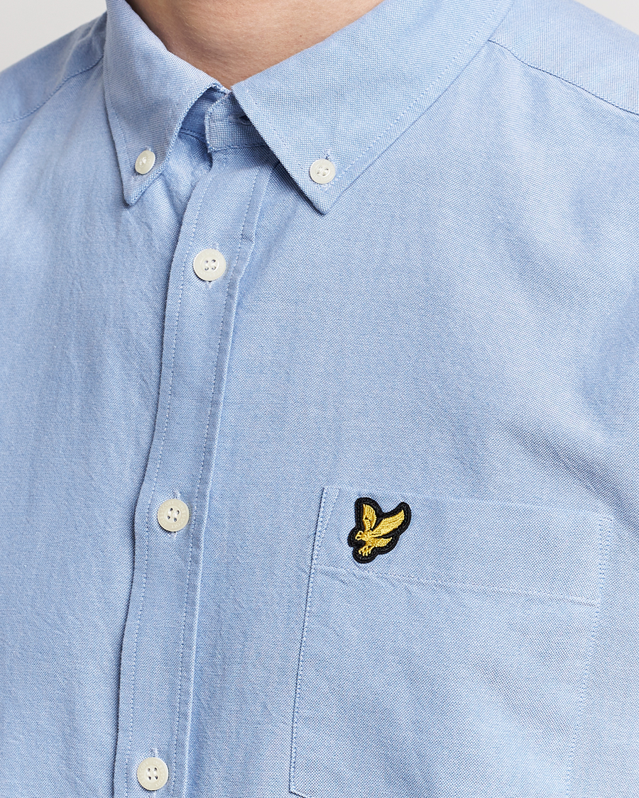 Men | Shirts | Lyle & Scott | Lightweight Oxford Short Sleeve Shirt Riviera
