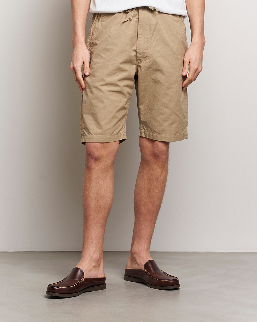 Men | Departments | orSlow | New Yorker Shorts Beige