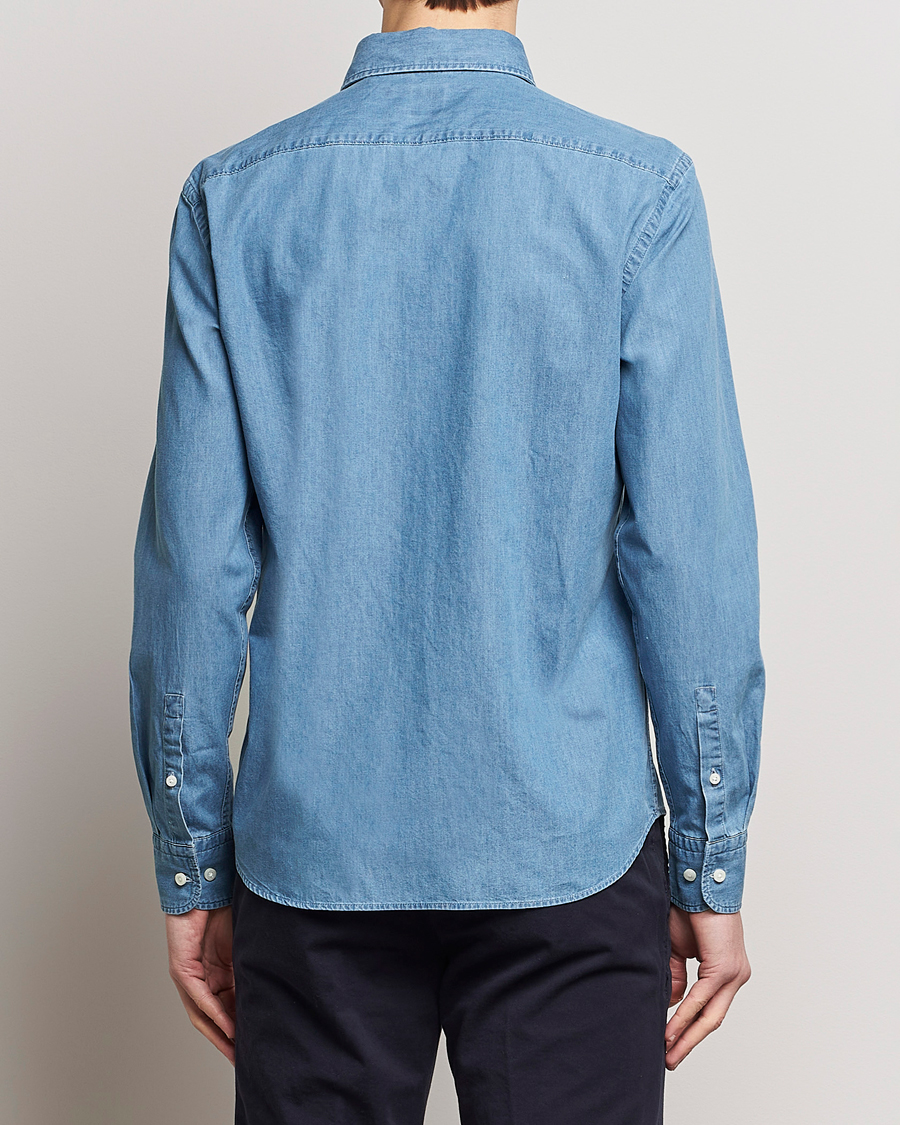 Men | Shirts | BOSS BLACK | Hal Cotton Shirt Medium Blue