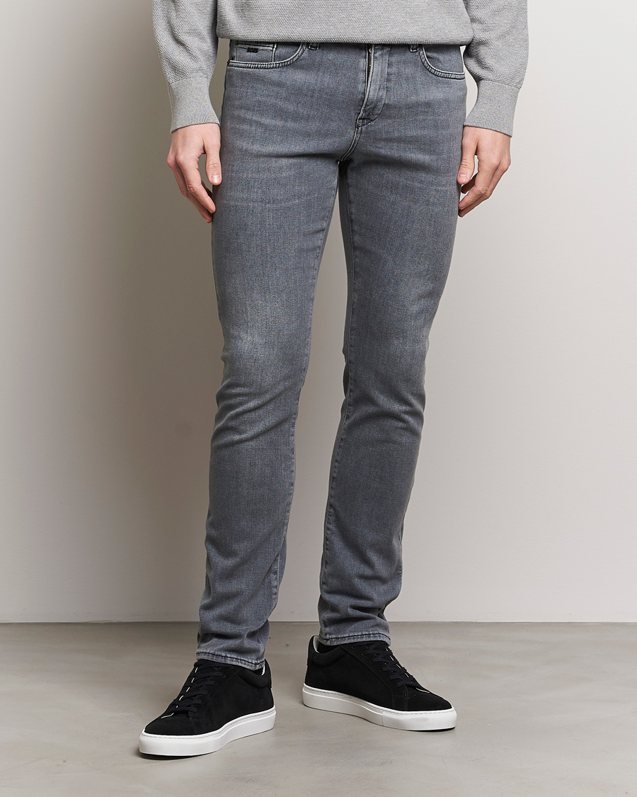 Men | Clothing | BOSS BLACK | Delaware Jeans Dark Grey