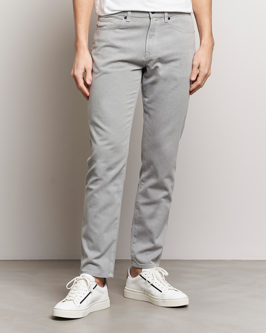 Men | Casual Trousers | BOSS BLACK | Re.Maine 5-Pocket Pants Grey