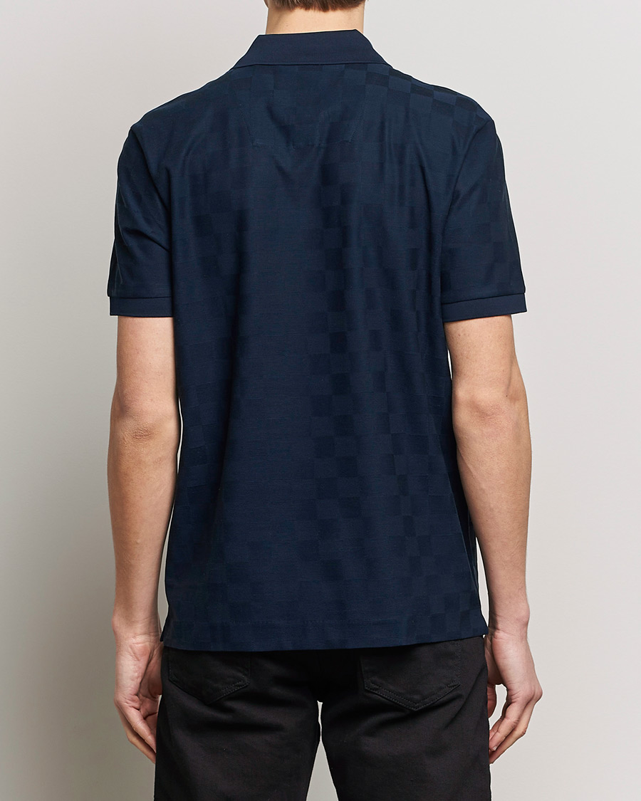 Men | Polo Shirts | BOSS BLACK | Porsche Parlay Jersey Piké Dark Blue