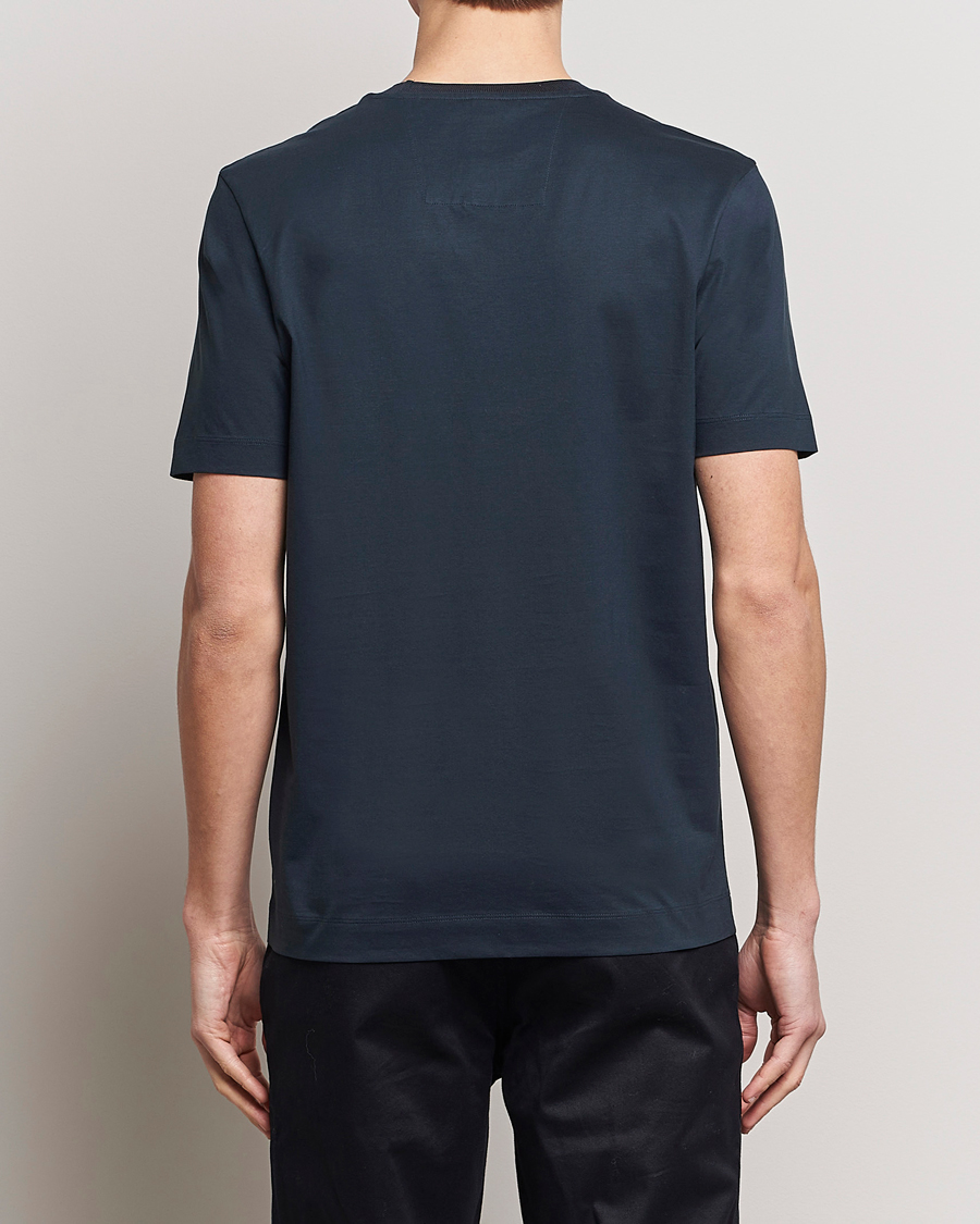 Men | T-Shirts | BOSS BLACK | Porsche Thompson T-Shirt Dark Blue