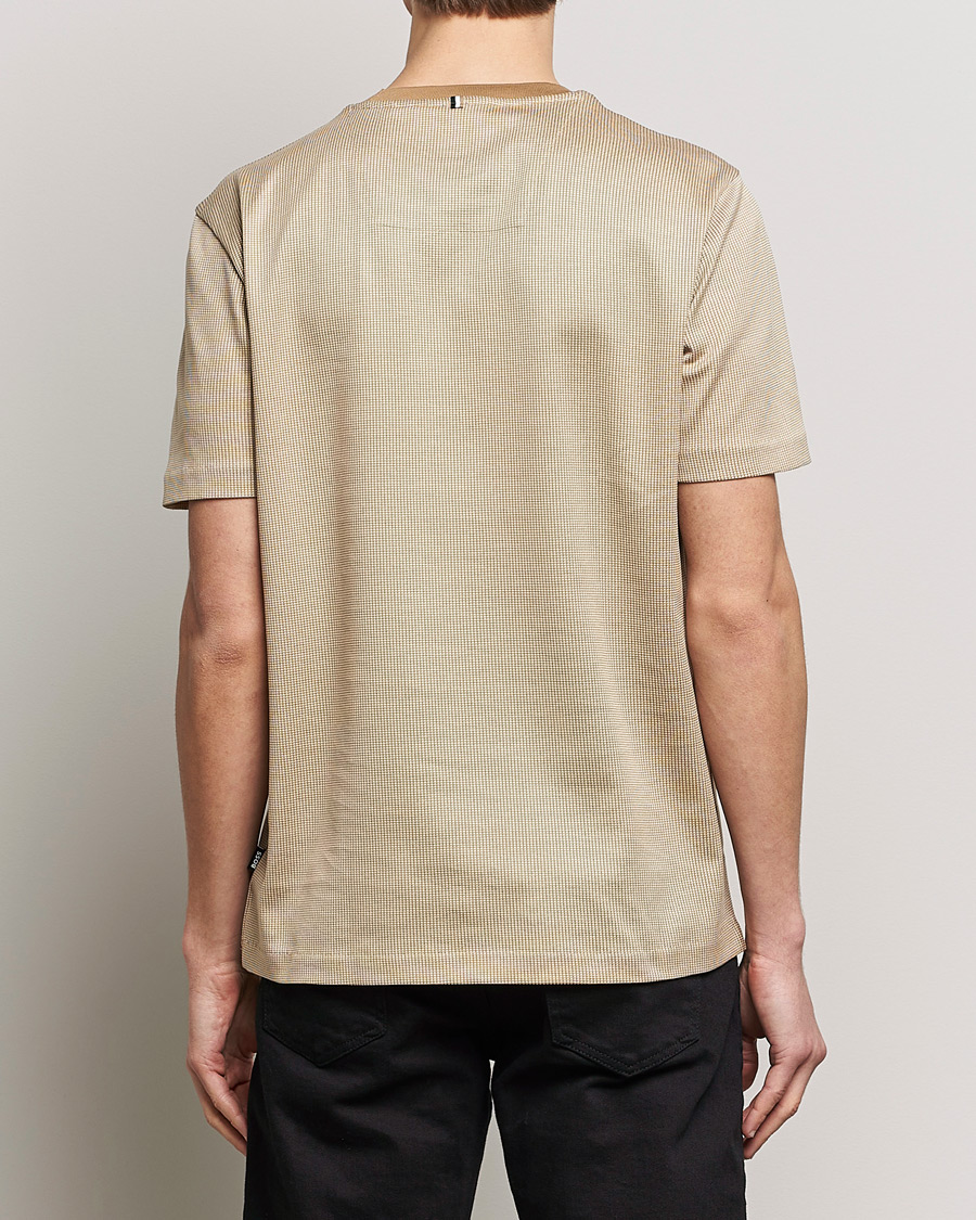 Men | T-Shirts | BOSS BLACK | Tiburt Crew Neck T-Shirt Medium Beige