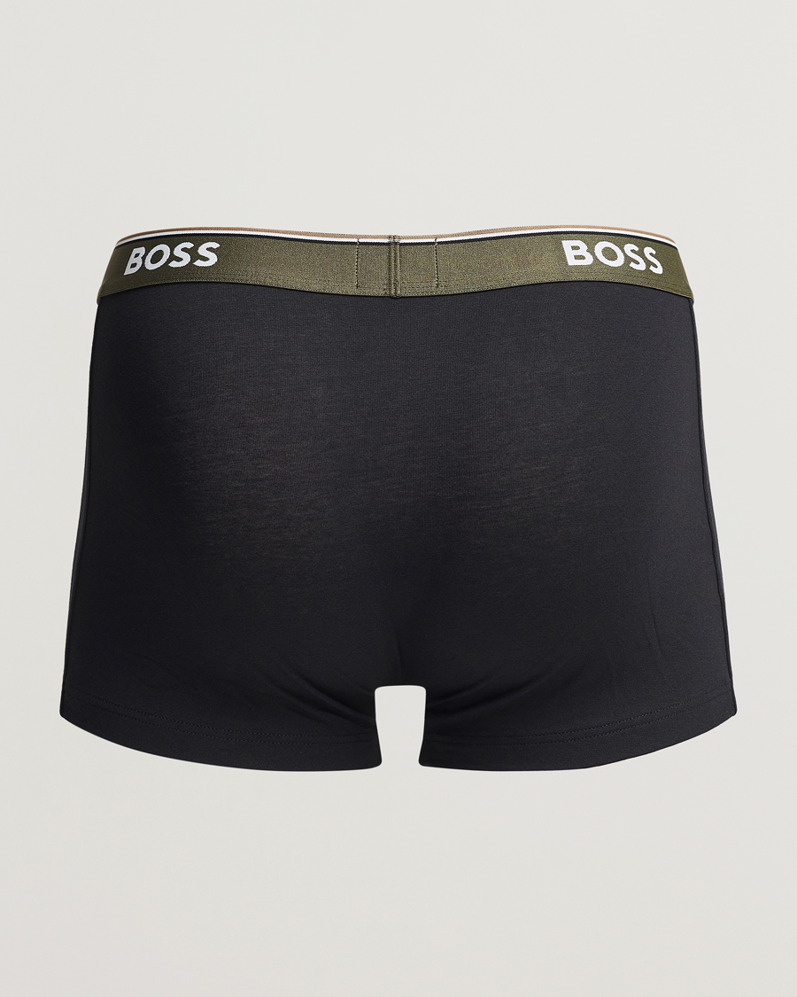 Men | Underwear & Socks | BOSS BLACK | 3-Pack Trunk Black