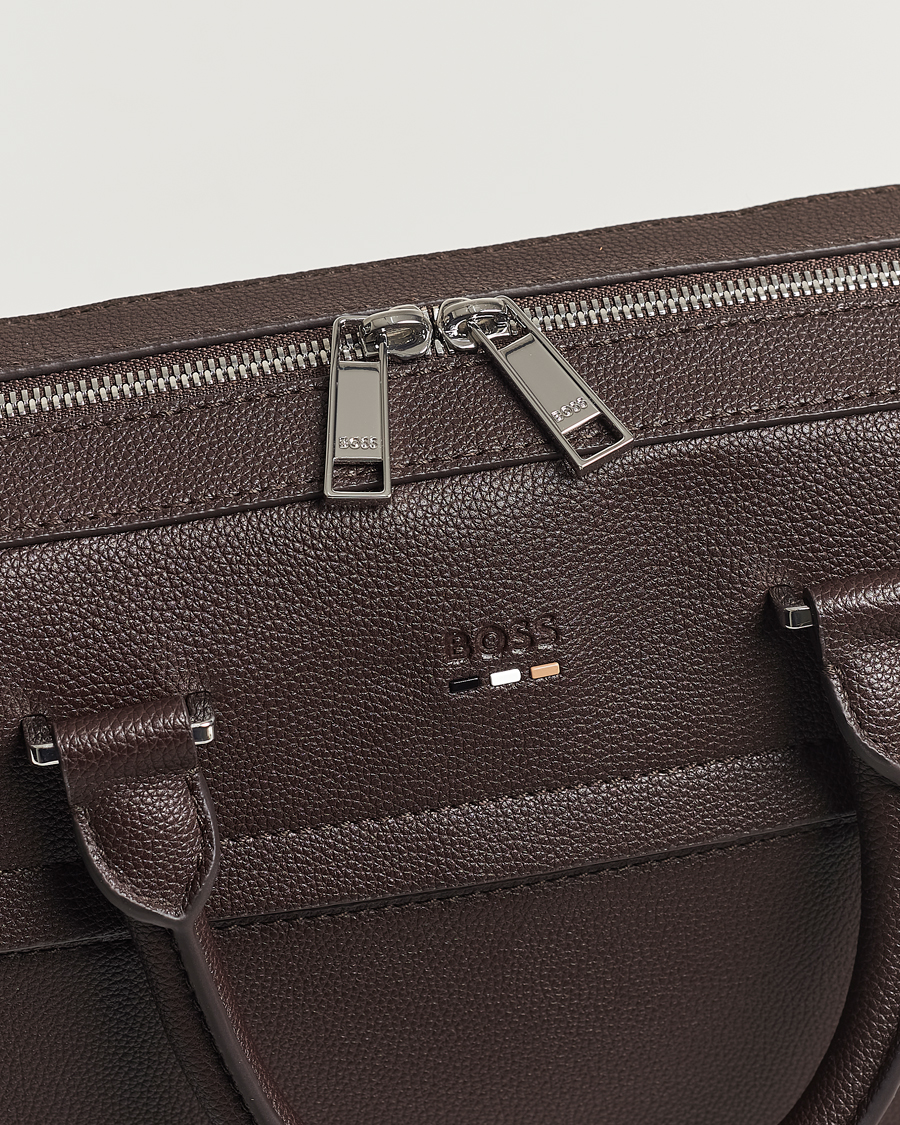 Men | BOSS BLACK Ray Document Case Dark Brown | BOSS BLACK | Ray Document Case Dark Brown