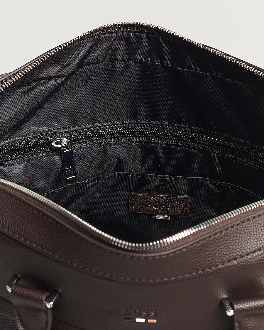 Men | BOSS BLACK Ray Document Case Dark Brown | BOSS BLACK | Ray Document Case Dark Brown