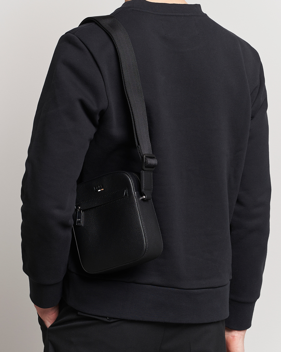 Men | BOSS BLACK Ray Shoulder Bag Black | BOSS BLACK | Ray Shoulder Bag Black
