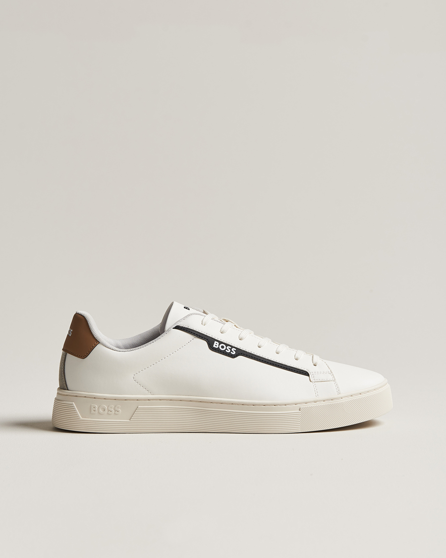 Men | BOSS BLACK Rhys Tenn Sneaker Open White | BOSS BLACK | Rhys Tenn Sneaker Open White