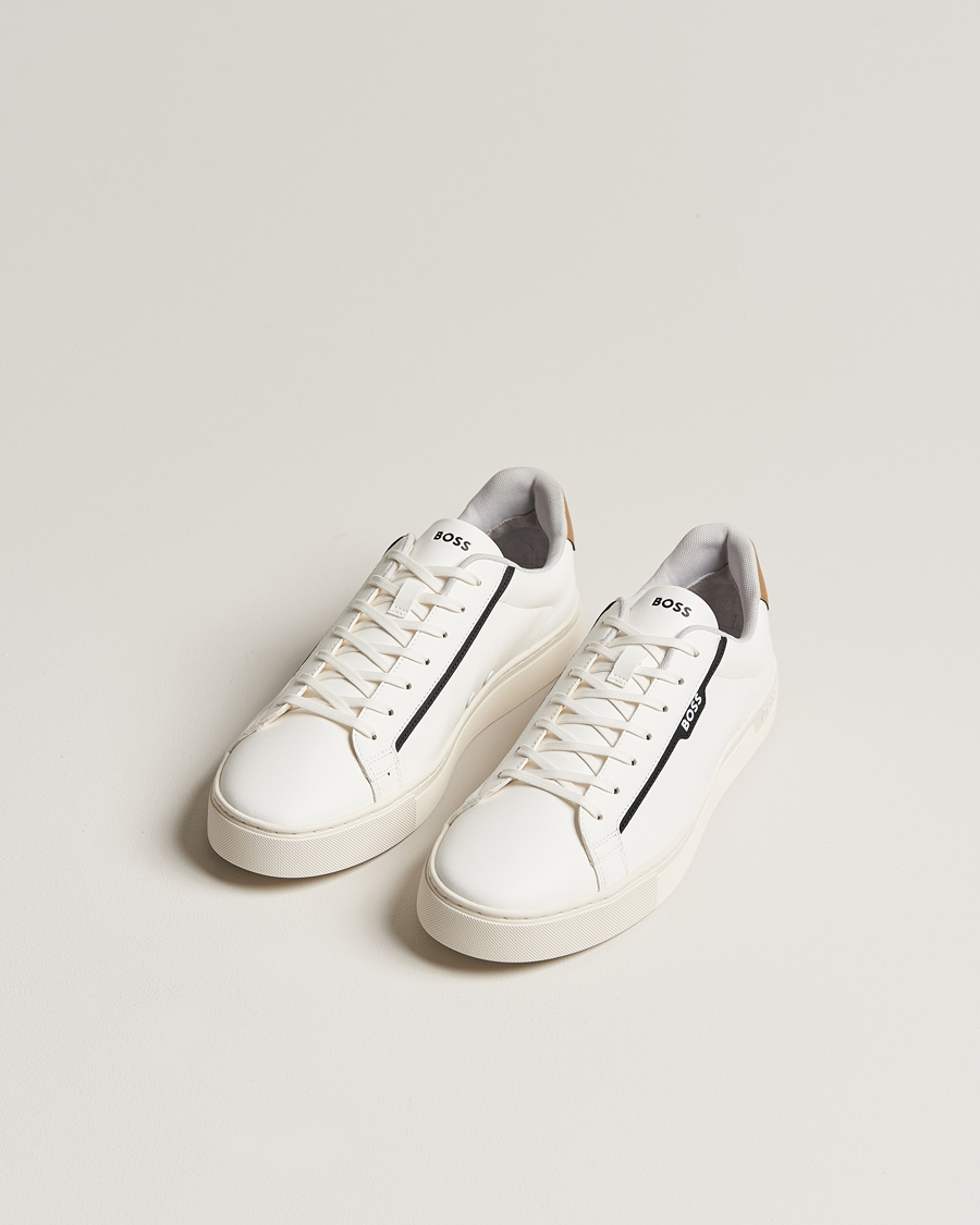 Men | BOSS BLACK Rhys Tenn Sneaker Open White | BOSS BLACK | Rhys Tenn Sneaker Open White
