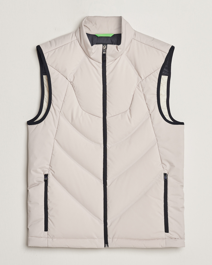 Men | Coats & Jackets | BOSS GREEN | Titanium Vest Light Beige