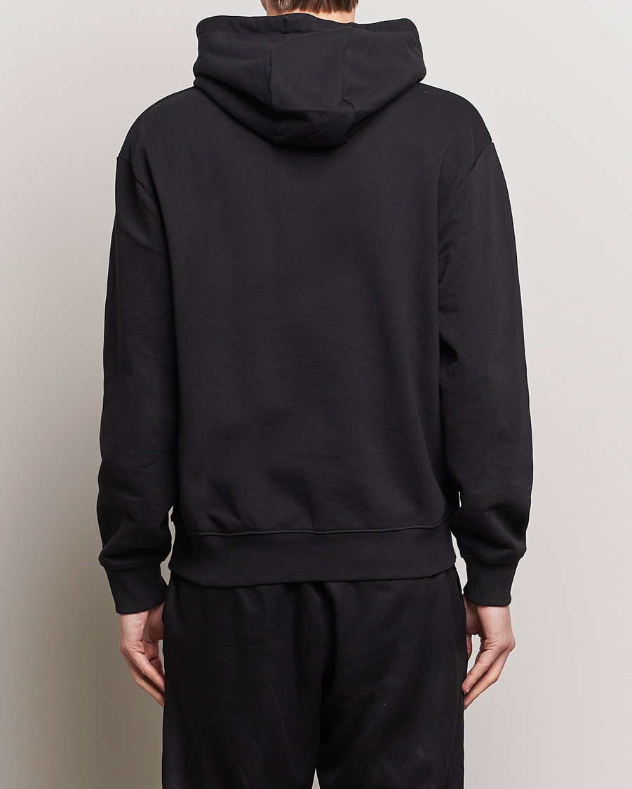 Men | Sweaters & Knitwear | HUGO | Dapo Logo Hoodie Black