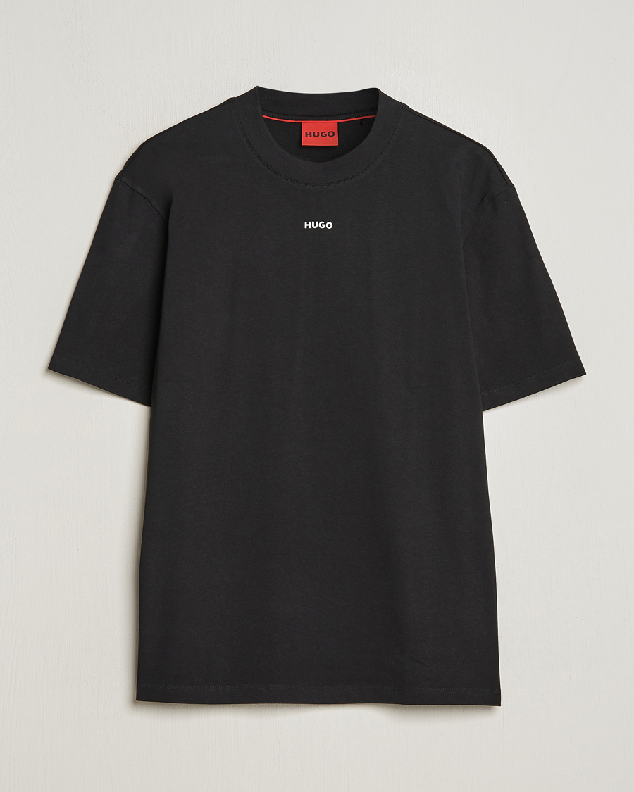 Men | T-Shirts | HUGO | Dapolino T-Shirt Black