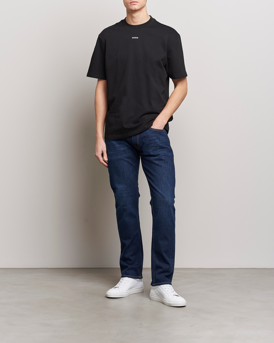 Men | T-Shirts | HUGO | Dapolino T-Shirt Black