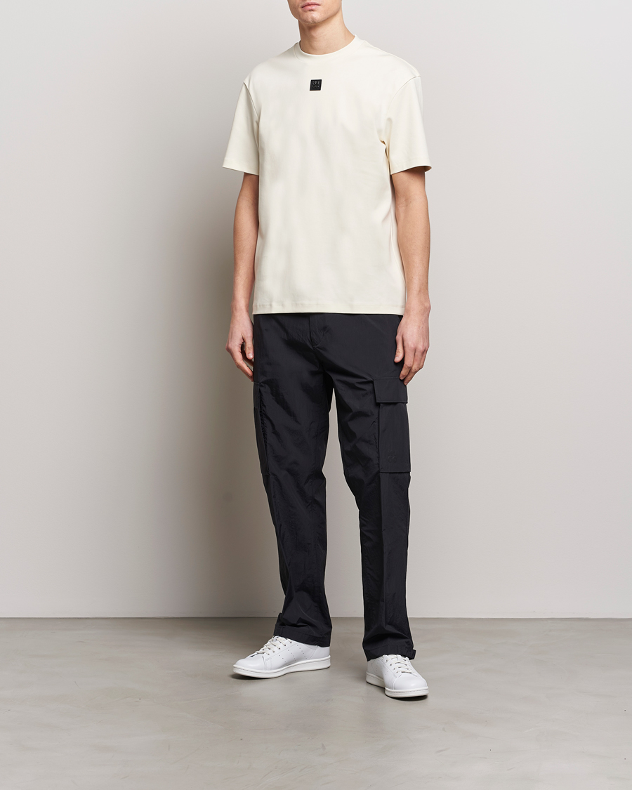 Men | Trousers | HUGO | Gero Nylon Cargo Pants Black