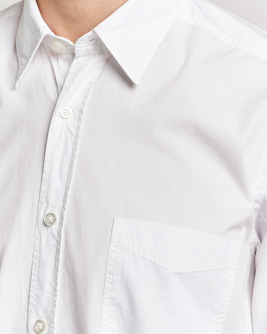 Men | Shirts | BOSS ORANGE | Relegant Cotton Pocket Shirt White