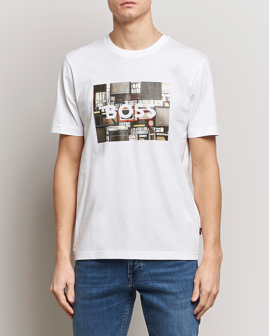Men |  | BOSS ORANGE | Heavy Logo T-Shirt White