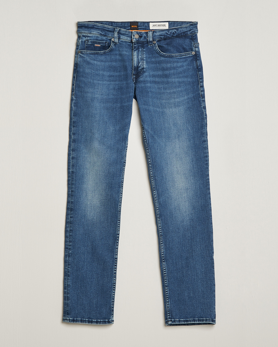 BOSS ORANGE Delaware Slim Fit Stretch Jeans Bright Blue at