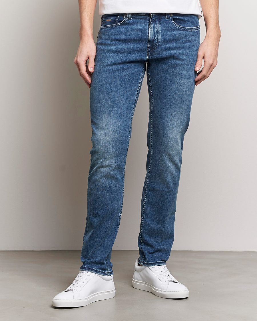 Men |  | BOSS ORANGE | Delaware Slim Fit Stretch Jeans Bright Blue