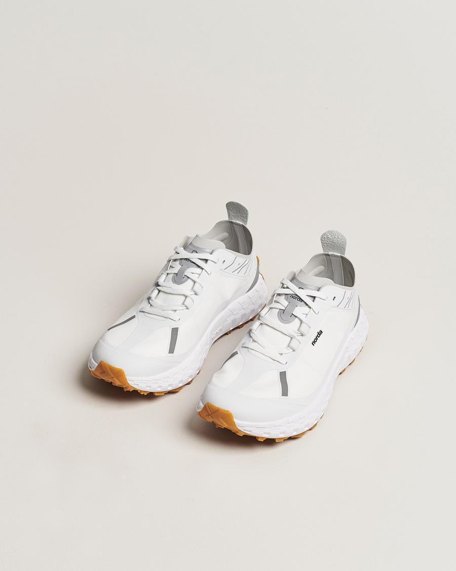 Men | Hiking shoes | Norda | 001 Running Sneakers White/Gum