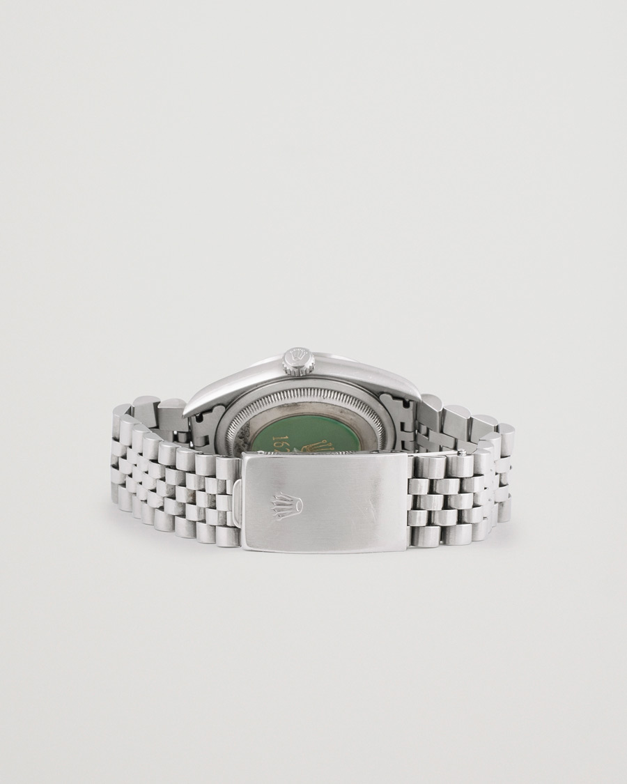 Men | Rolex Pre-Owned Datejust 16200 Oystert Perpetual Steel Silver | Rolex Pre-Owned | Datejust 16200 Oystert Perpetual Steel Silver