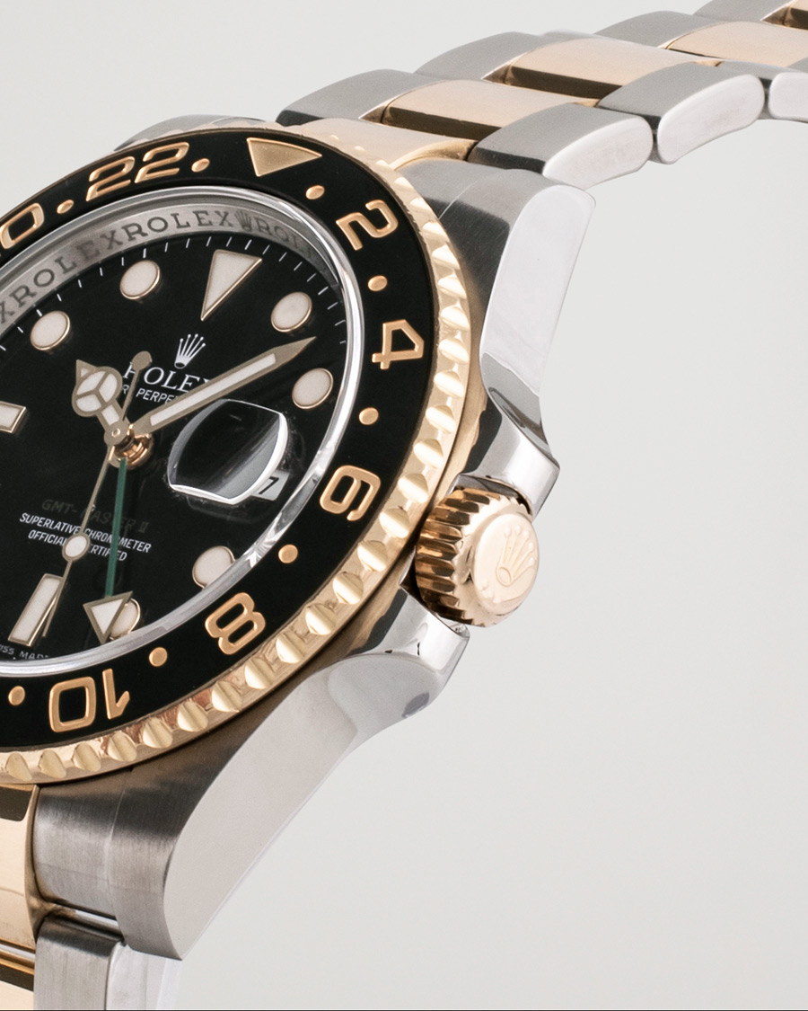 Men | Rolex Pre-Owned GMT-Master II 116713N Silver | Rolex Pre-Owned | GMT-Master II 116713N Silver