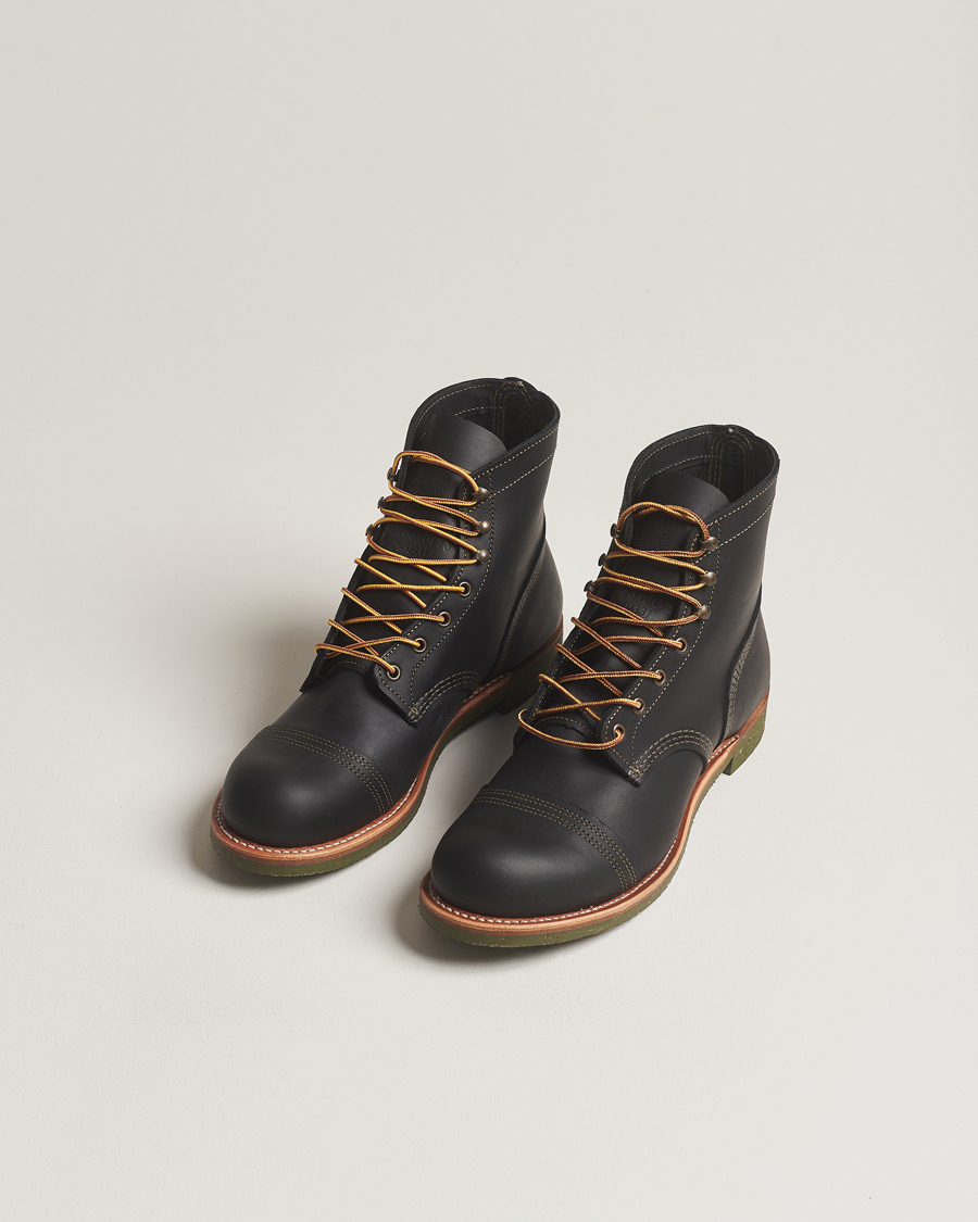 Men |  | Red Wing Shoes | Iron Ranger Riders Room Boot Black Harness
