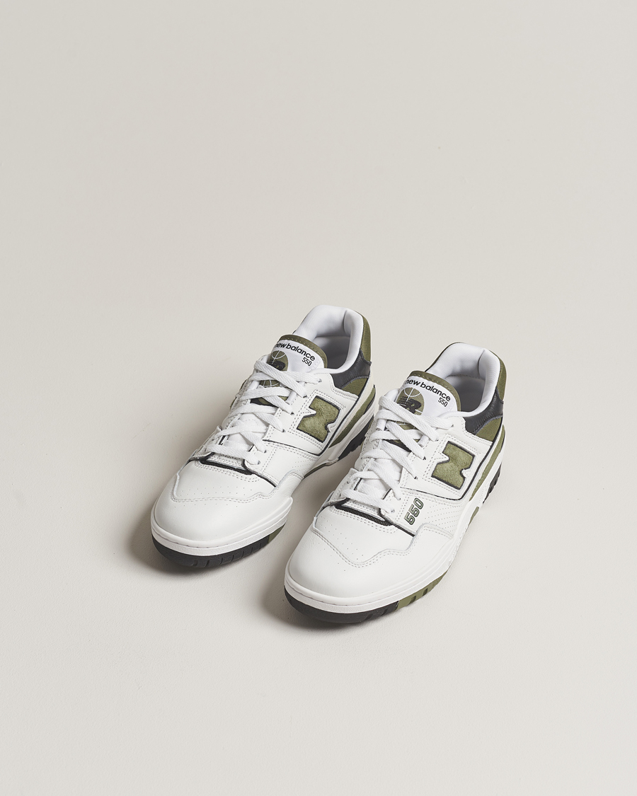 Men | Low Sneakers | New Balance | 550 Sneakers White/Green