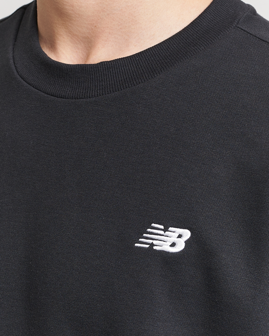 Men | Sweaters & Knitwear | New Balance | Essentials French Terry Sweatshirt Black