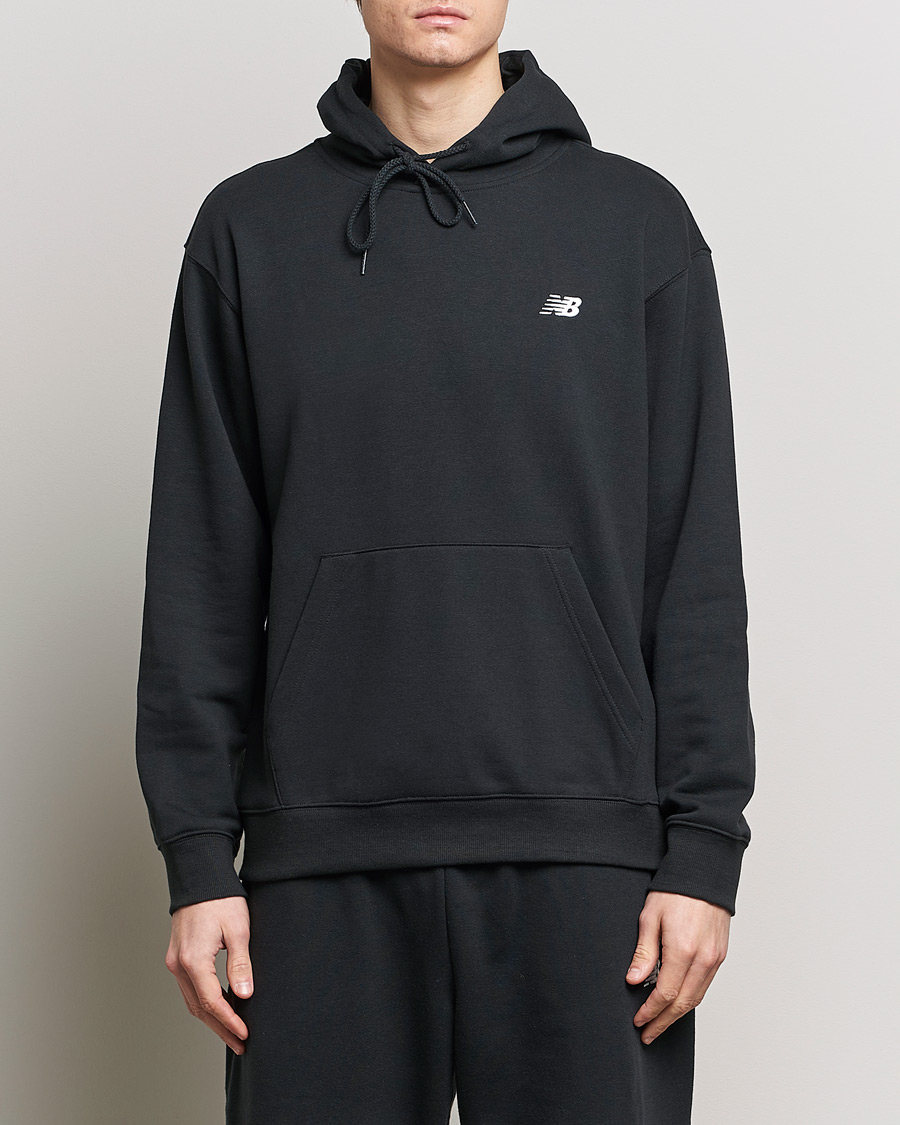 Men | Contemporary Creators | New Balance | Essentials French Terry Hoodie Black