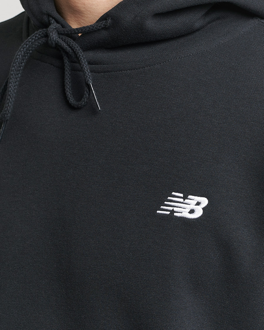 Men | Sweaters & Knitwear | New Balance | Essentials French Terry Hoodie Black