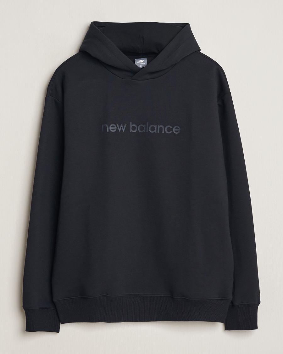 Men | Sweaters & Knitwear | New Balance | Shifted Graphic Hoodie Black