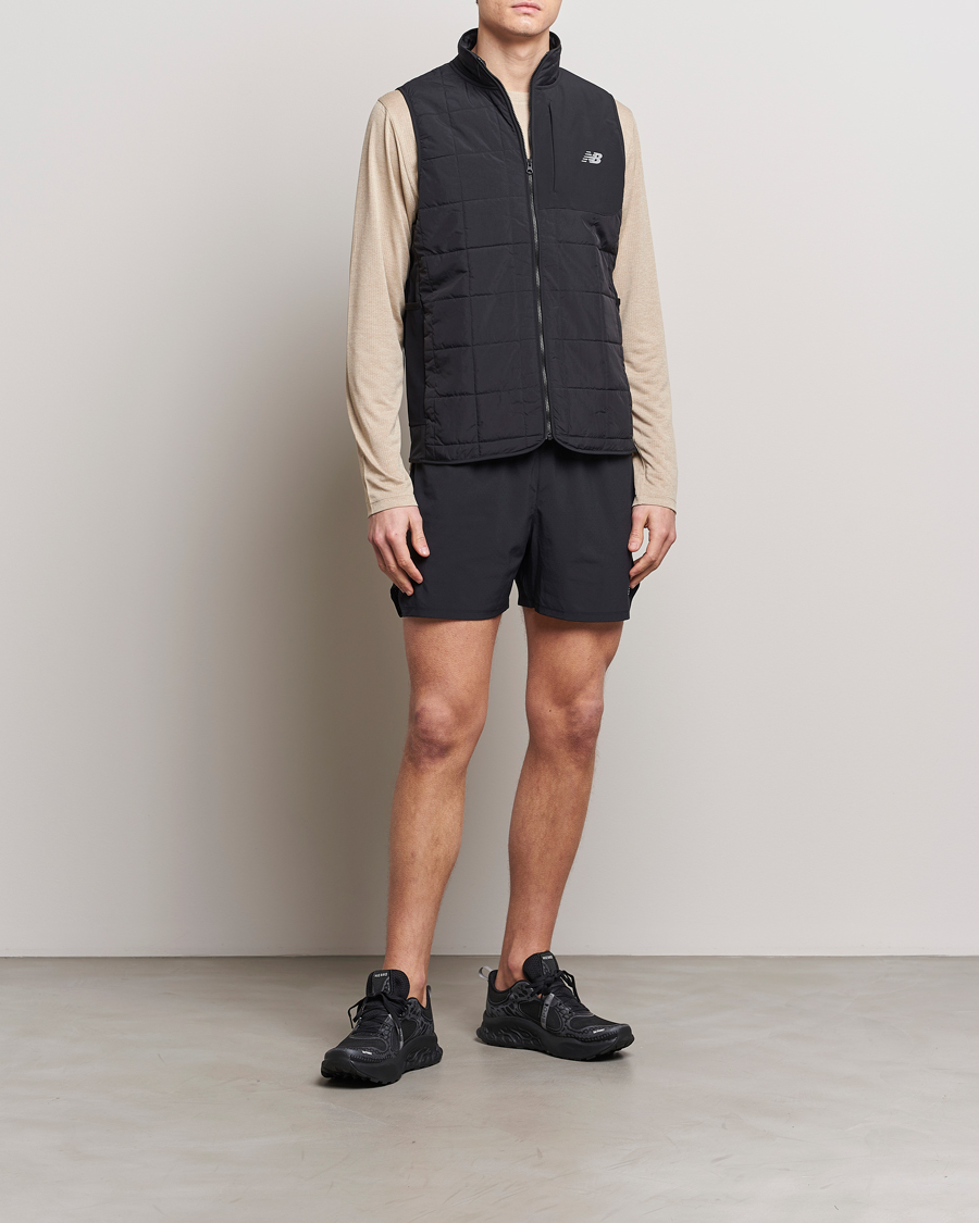 Men | Coats & Jackets | New Balance Running | Athletics Heat Layer Run Vest Black
