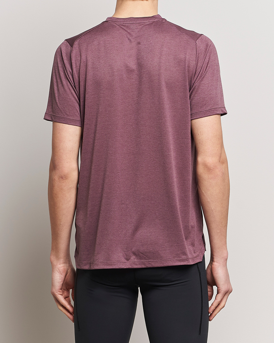 Men | T-Shirts | New Balance Running | Athletics Run T-Shirt Licorice Heather