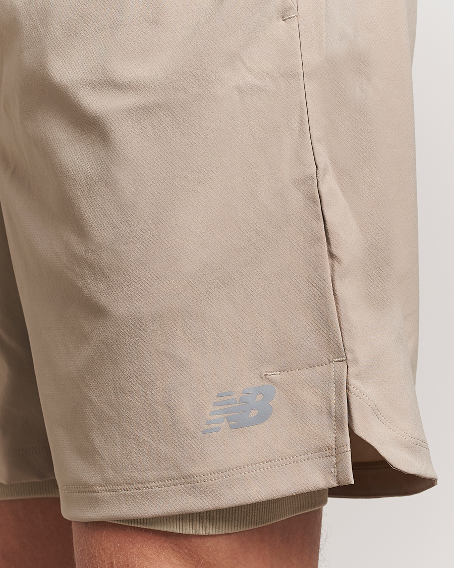 Men | Shorts | New Balance Running | Seamless Shorts 7 Lined Stoneware