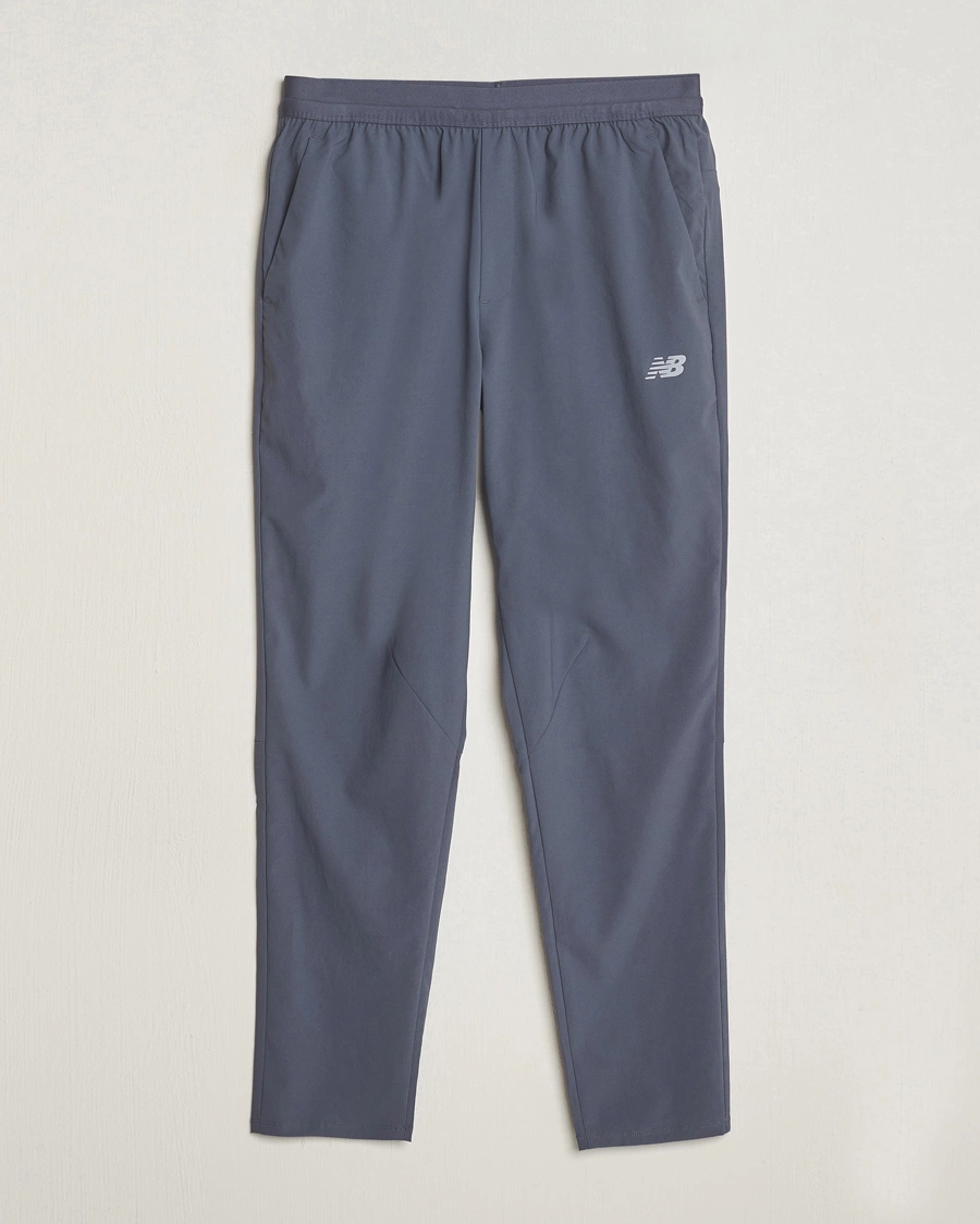 Men | Trousers | New Balance Running | Stretch Woven Pants Graphite