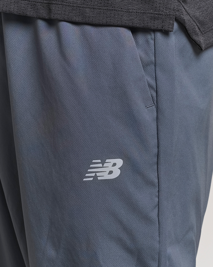 Men | Trousers | New Balance Running | Stretch Woven Pants Graphite