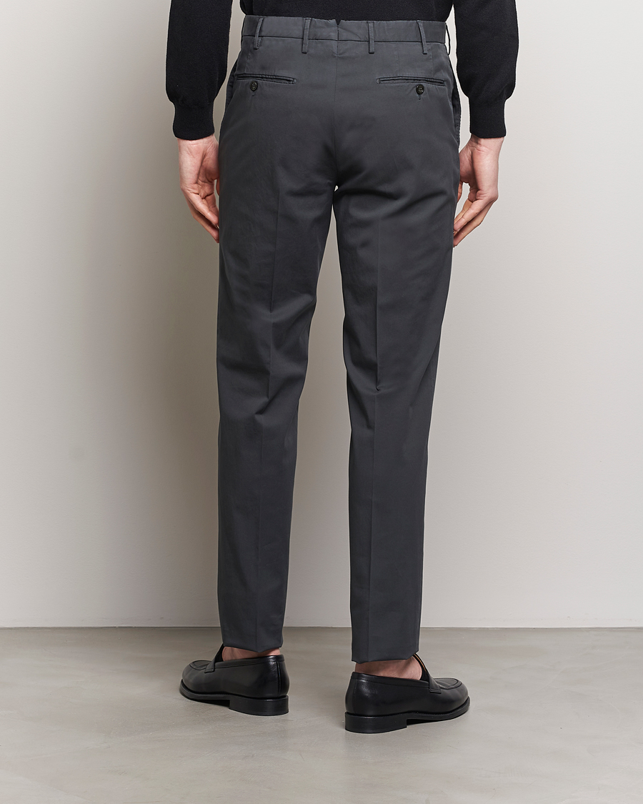 Men | Trousers | Incotex | Regular Fit Comfort Chinos Charcoal