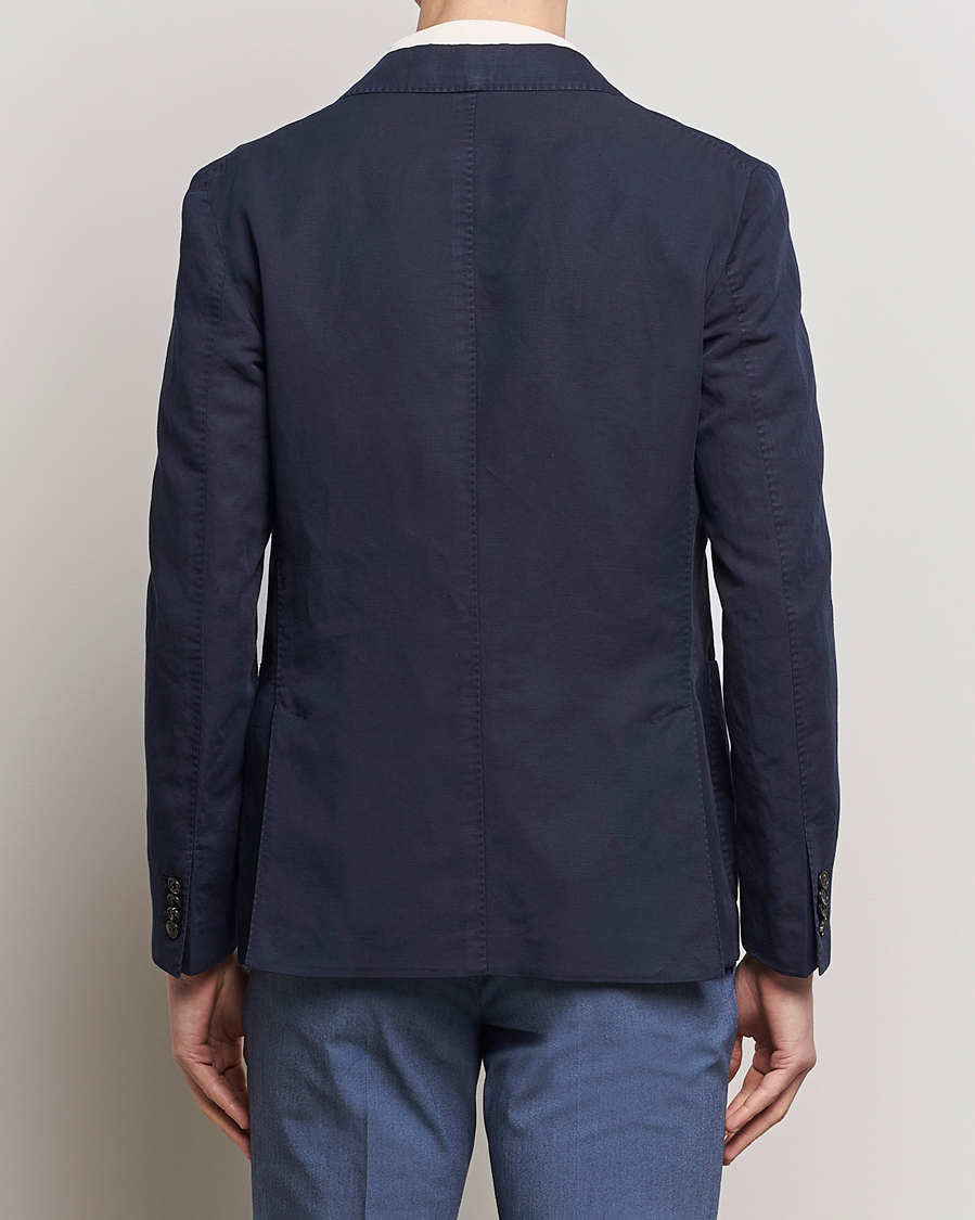 Men | Blazers | Incotex | Unconstructed Chinolino Blazer Navy