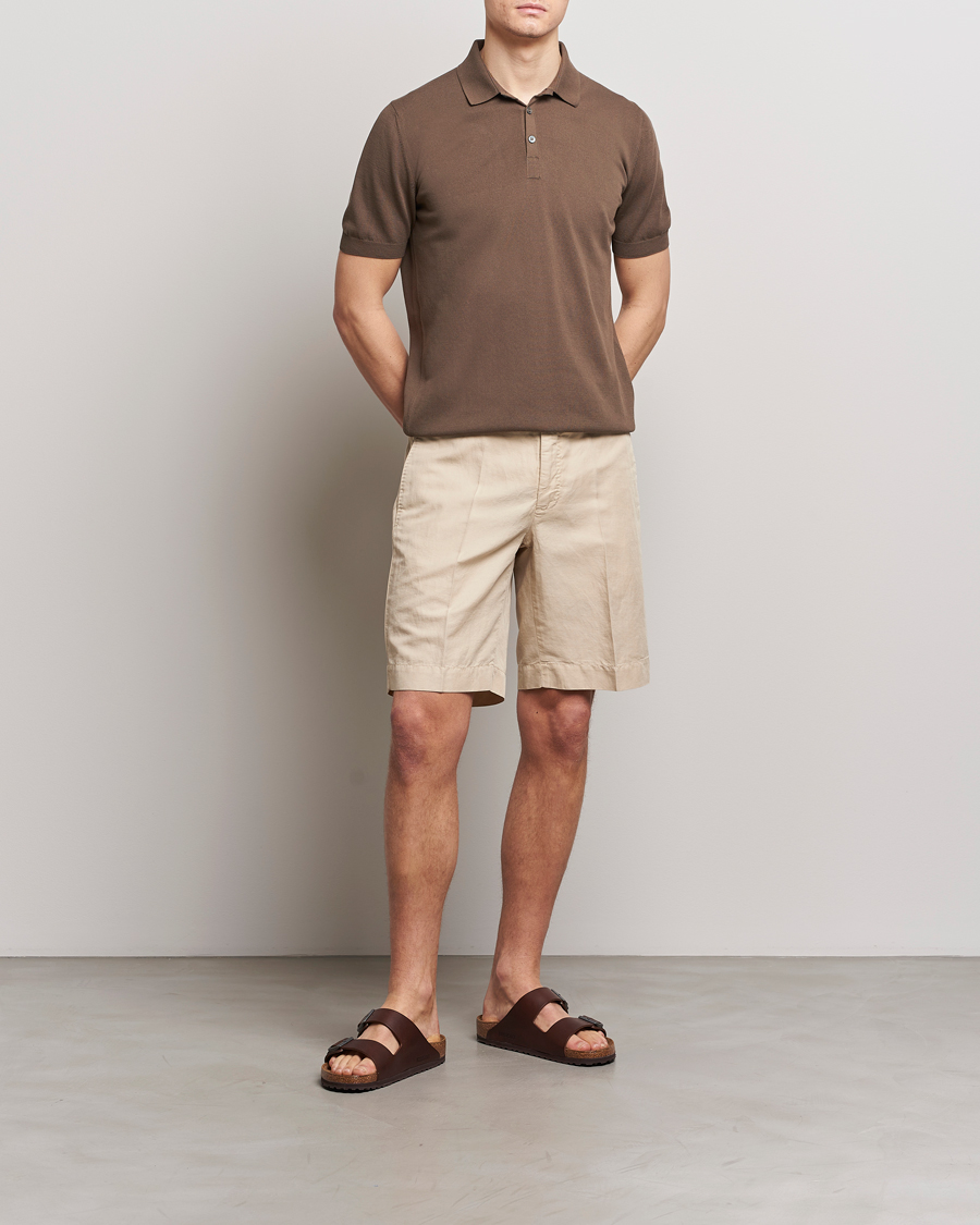 Men | Shorts | Incotex | Chinolino Shorts Light Beige