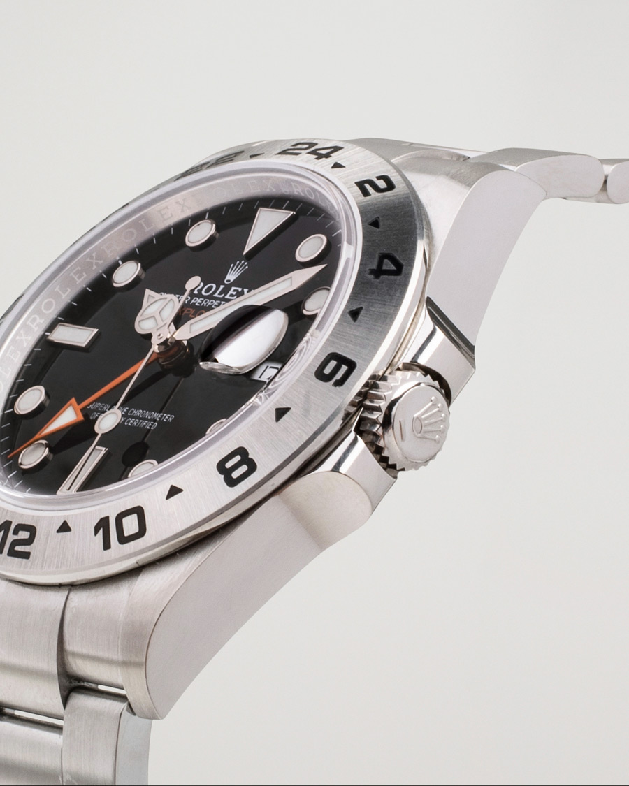 Men | Rolex Pre-Owned Explorer II 226570 Silver | Rolex Pre-Owned | Explorer II 226570 Silver