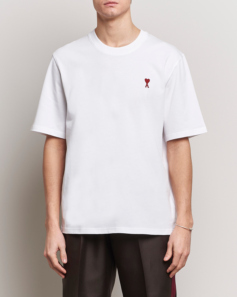 Men |  | AMI | Heart Logo T-Shirt White