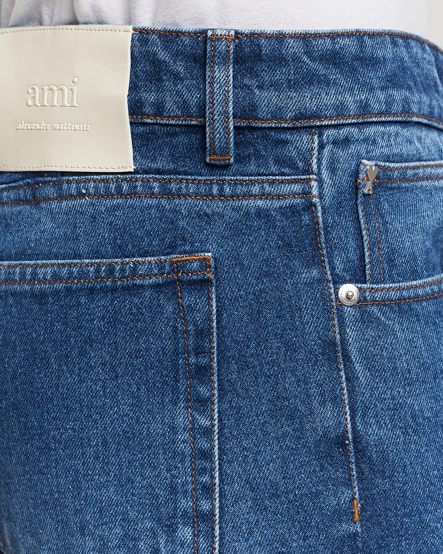 Men | Jeans | AMI | Classic Fit Jeans Used Blue