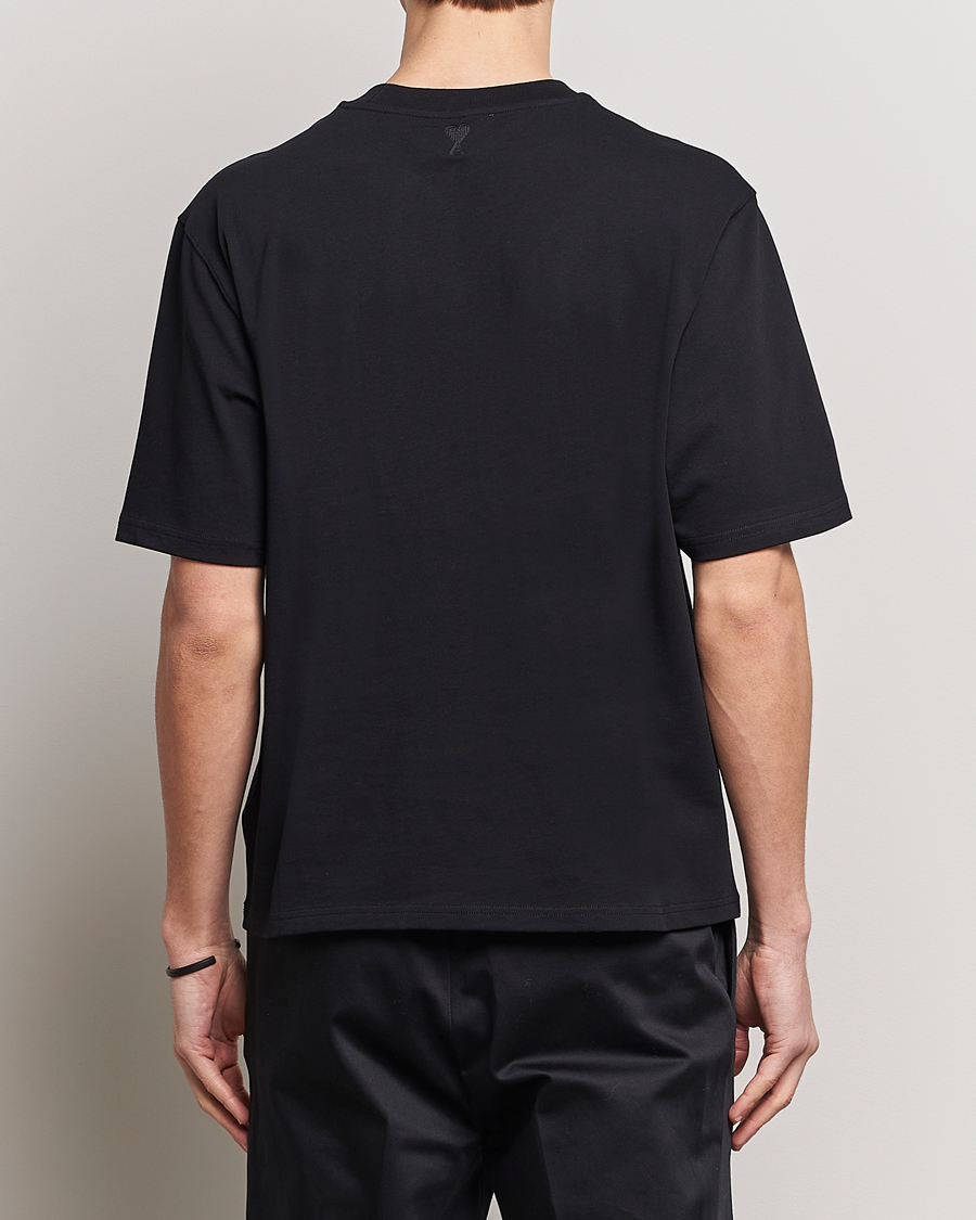 Men | T-Shirts | AMI | Logo T-Shirt Black